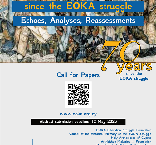 CONFERENCE: "70 YEARS FROM EOKA RACE: APPROVES, ANALYSES, REVIVES" 